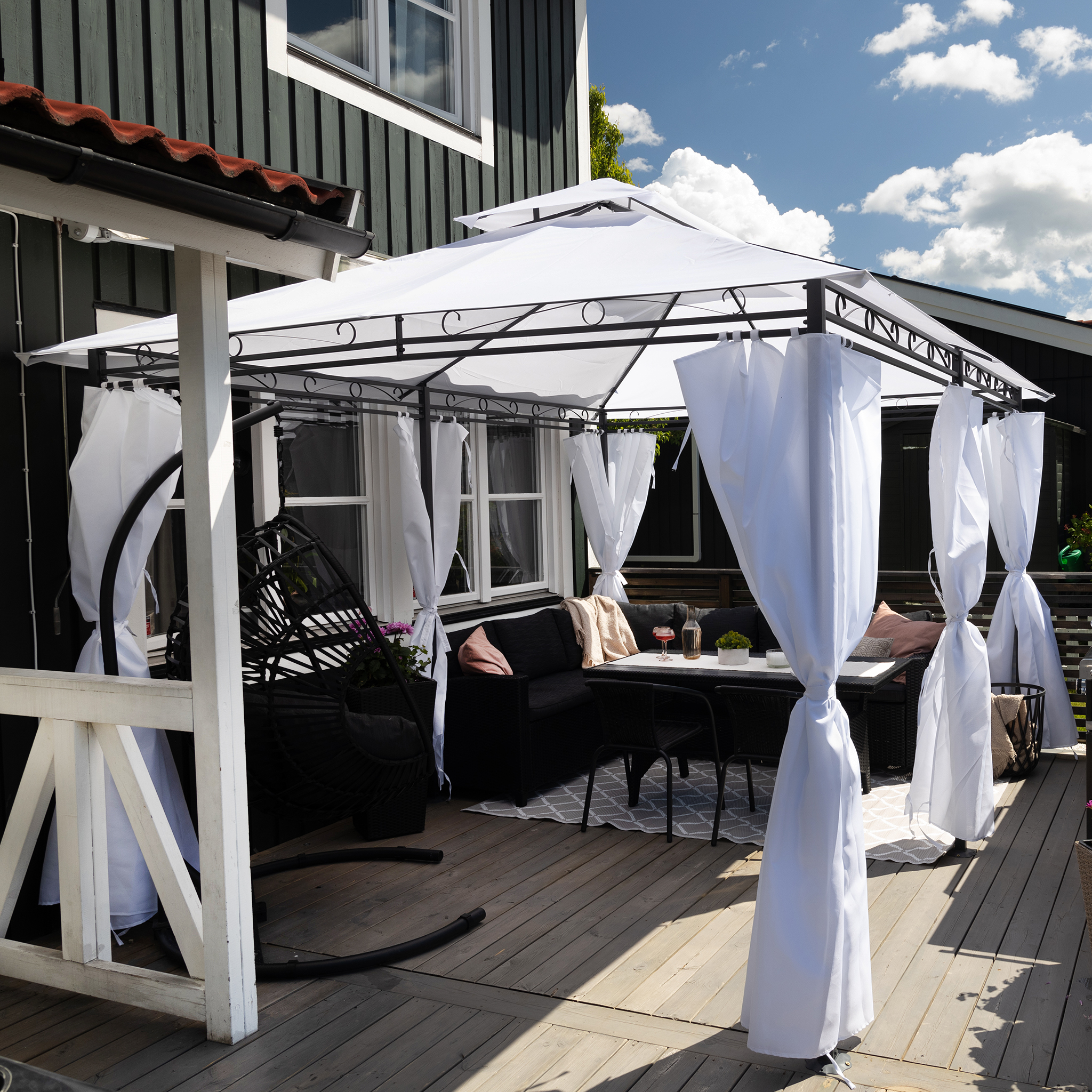 Pavillon 4x3 m inkl. pavillon vgge