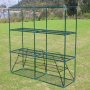 Plast drivhus 0,7m | Stlramme med PVC-belgning