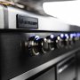 Dobbelt gasgrill med varmluftfunktion | Denver Blackline
