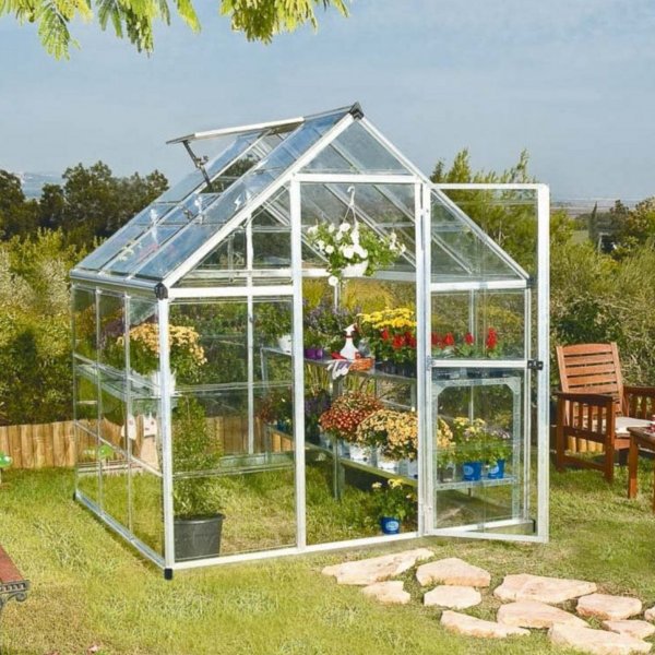 Drivhus 3,4m | Klar polycarbonat | Harmoni