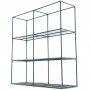 Plast drivhus 0,7m | Stlramme med PVC-belgning