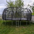 Kundebillede Stor trampolin 5,5m Colosseum | Sort