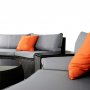 Rund lounge gruppe | Smart indbygget pudeopbevaring | Lyfco Frings