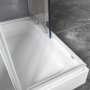Komplet brusekabine med aluminiumsprofiler