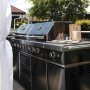 Dobbelt gasgrill med varmluftfunktion | Denver Blackline