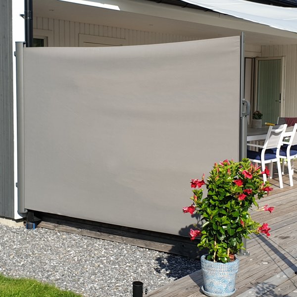 Sidemarkise 1,6x3 m | Til sol-, vind- og indsynsbeskyttelse