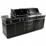 Dobbelt gasgrill med varmluftfunktion | Denver Blackline
